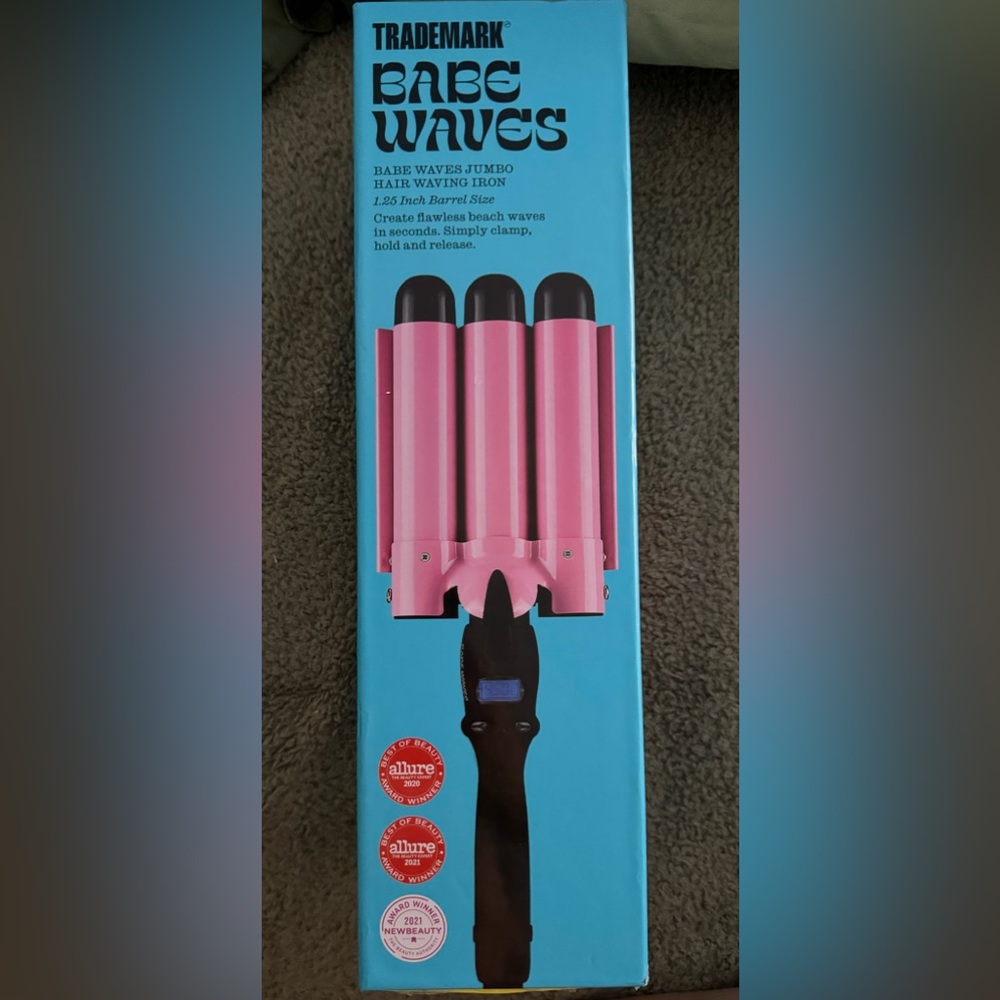 Trademark Beauty Babe Waves Jumbo Hair Waver- 1.25” Barrels